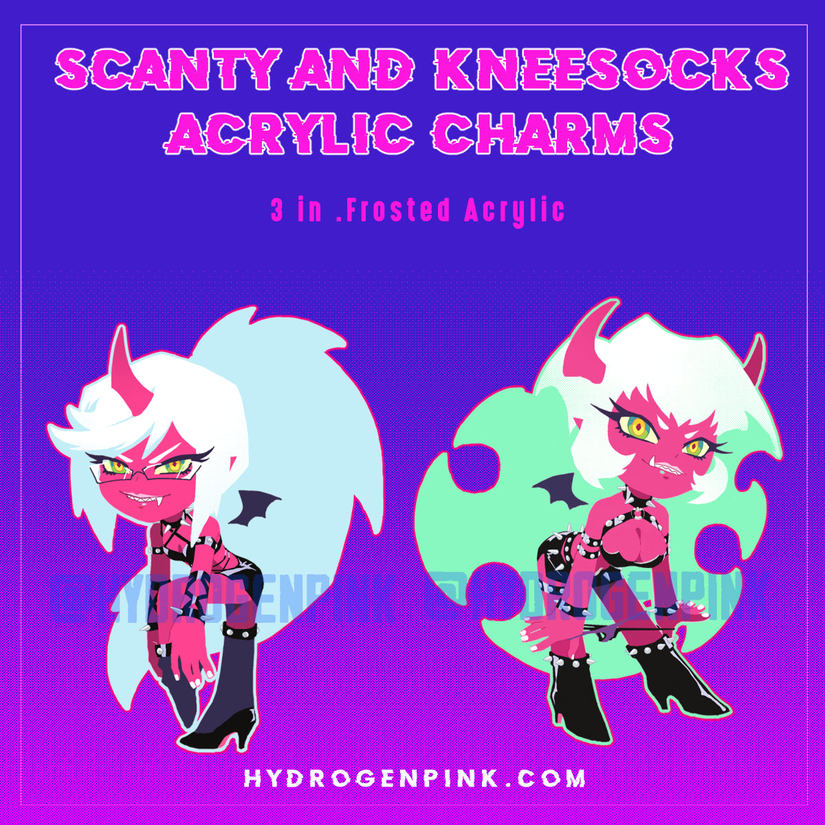 PASWG: Scanty and Kneesocks Gumdrop Charms