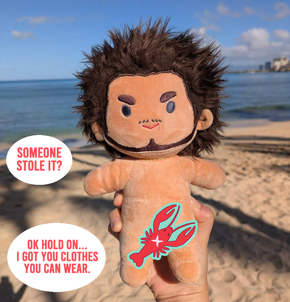 RGG Ichiban's Hawaii Outfit for 20 cm Doll