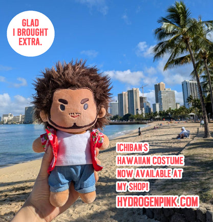 RGG Ichiban's Hawaii Outfit for 20 cm Doll