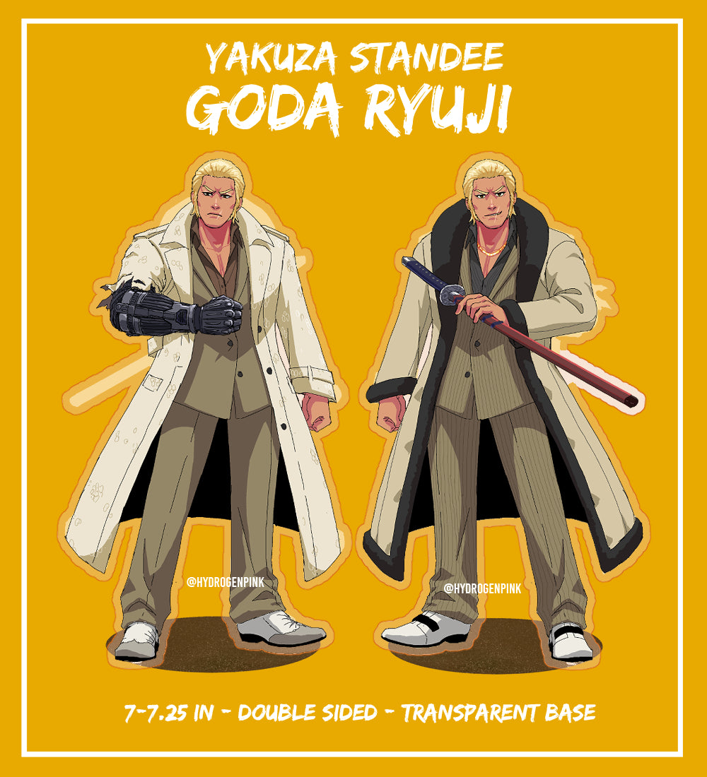 Ryu Ga Gotoku: Acrylic Standees (Preorders open)
