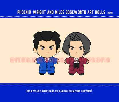 PREORDER: Ace Attorney Phoenix Wright and Miles Edgeworth (August 2025)