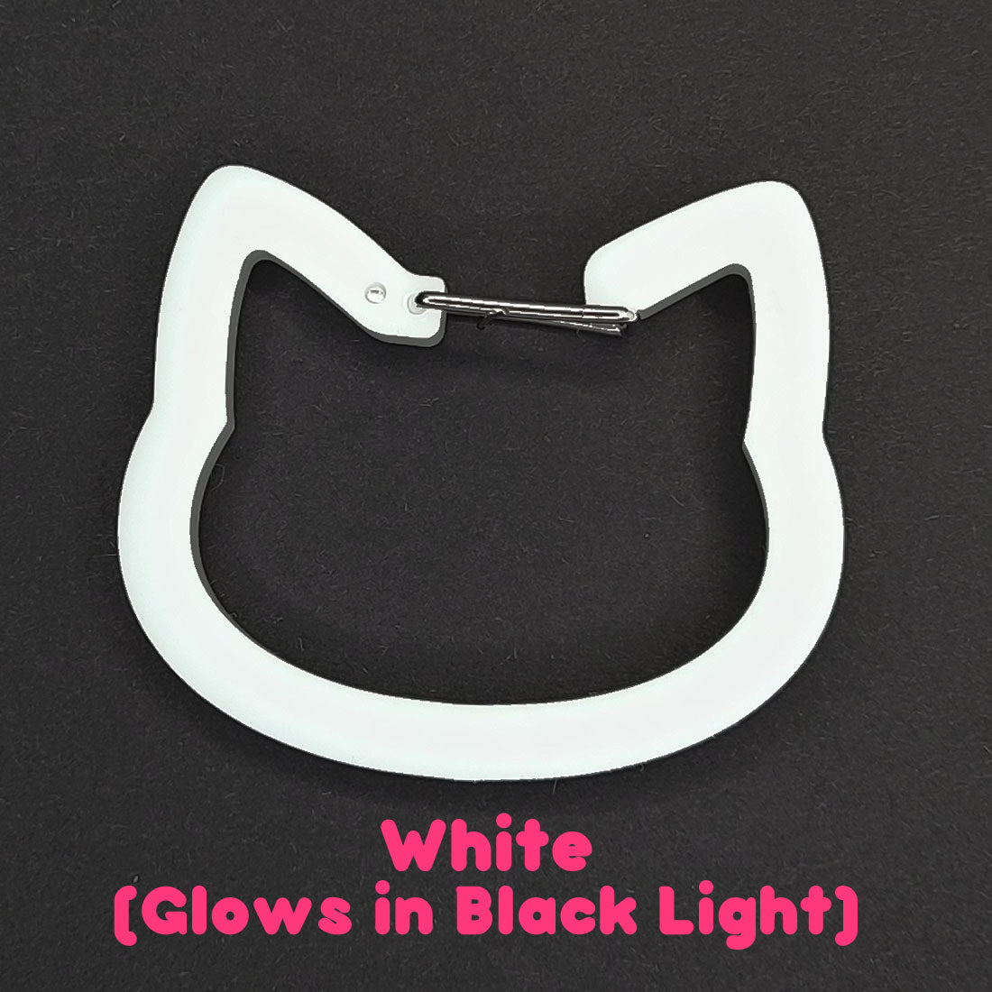 Cat Acrylic Carabiners ( Perfect for K-pop polca, Oshi, Itabags)