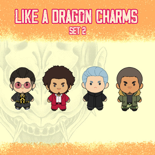 Like A Dragon 1.5 in charms (Set 2)