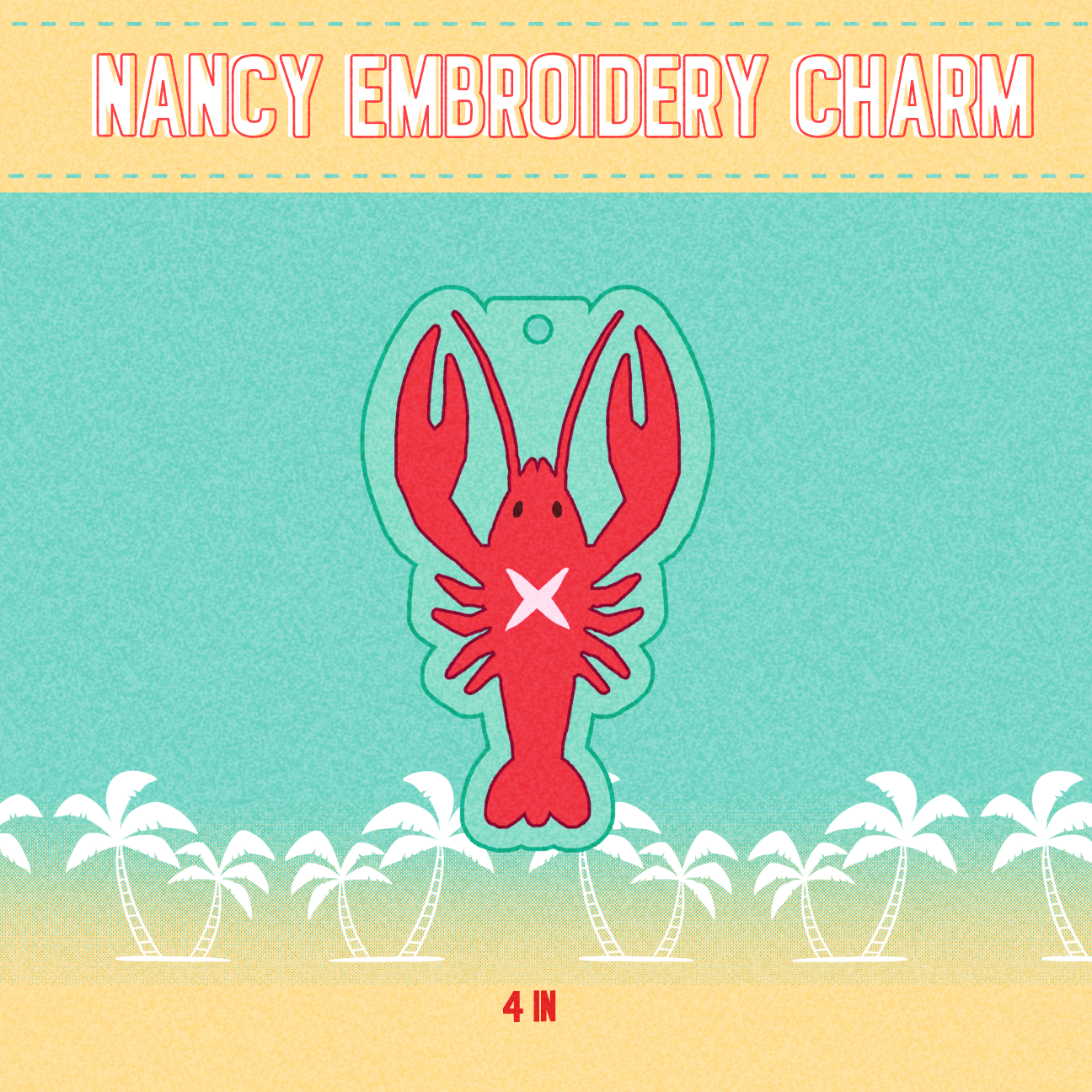 LAD: Nancy Embroidery Charm