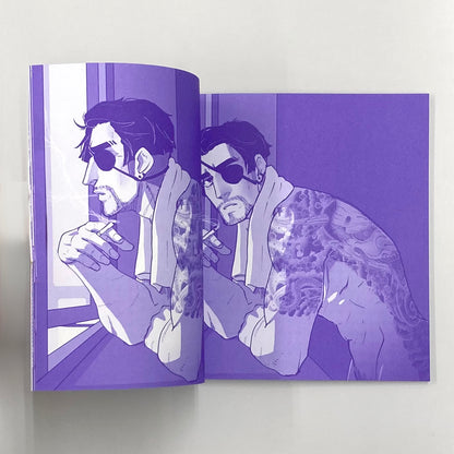 On Quiet Nights - Majima x Kiryu RGG (New B5 colored ink printing)