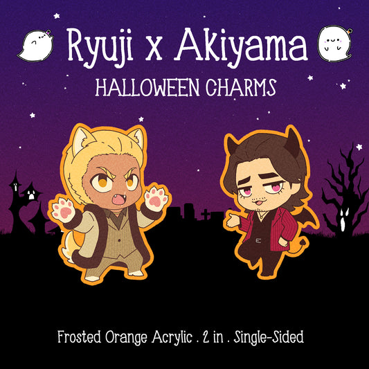 RGG Ryuji x Akiyama Halloween charms